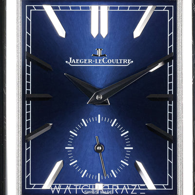 2023 JAEGER LE-COULTRE REVERSO TRIBUTE MONOFACE BLUE DIAL Q3988482