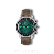 2022 GLASHUTTE ORIGINAL SIXTIES CHRONOGRAPH ANNUAL EDITION GREEN DIAL 42MM 13934052204
