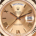 2024 ROLEX DAY-DATE YELLOW GOLD ROMAN NUMERALS 40MM 228238