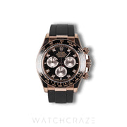 2025 ROLEX DAYTONA COSMOGRAPH ROSE GOLD BLACK DIAL 40MM 126515LN
