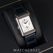 2023 JAEGER LE-COULTRE REVERSO TRIBUTE MONOFACE BLUE DIAL Q3988482
