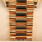 2018 ROLEX DAY-DATE YELLOW GOLD BLACK DIAL 40MM 228238