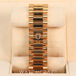 2018 ROLEX DAY-DATE YELLOW GOLD BLACK DIAL 40MM 228238