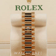2024 ROLEX DAY-DATE YELLOW GOLD ROMAN NUMERALS 40MM 228238