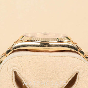 ROLEX DAY-DATE 18K YELLOW GOLD GOLD DIAL 40MM 228238