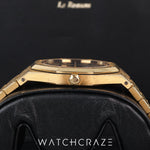 2019 AUDEMARS PIGUET ROYAL OAK YELLOW GOLD BLUE DIAL 15202BA.OO.1240BA.01