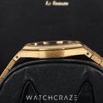 2019 AUDEMARS PIGUET ROYAL OAK YELLOW GOLD BLUE DIAL 15202BA.OO.1240BA.01