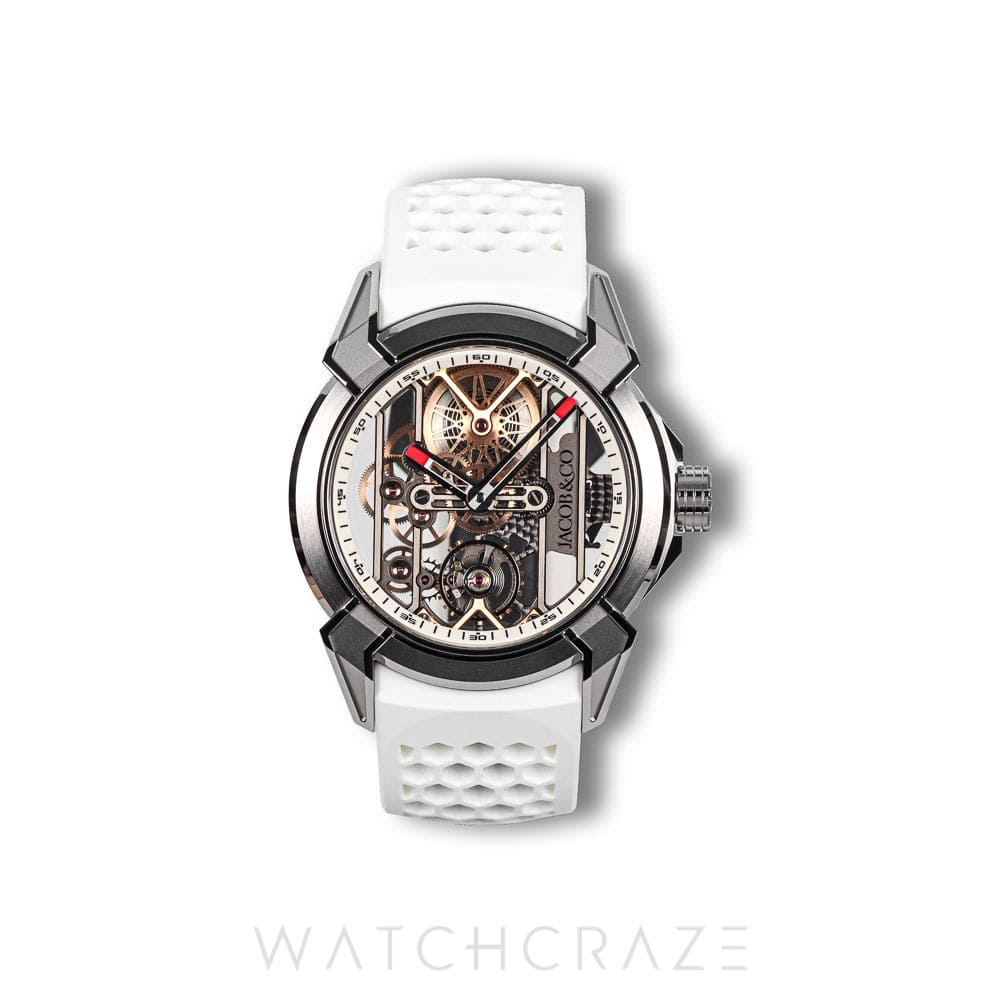 2026 JACOB & CO. EPIC X SKELETON V1 WHITE 44MM EX110.20.AA.A1.A