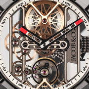 2026 JACOB & CO. EPIC X SKELETON V1 WHITE 44MM EX110.20.AA.A1.A