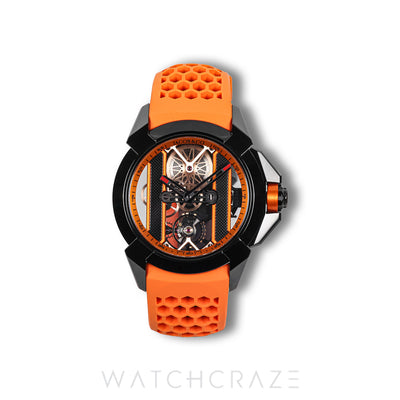 2026 JACOB & CO. EPIC X BRIDGES ORANGE 44MM EX120.11.A1.AB.A