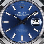 2025 ROLEX DATEJUST BLUE DIAL SMOOTH OYSTER 41MM 126300