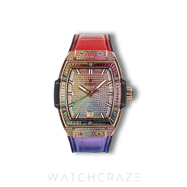 2025 HUBLOT BIG BANG KING GOLD RAINBOW 39MM 665.OX.9910.LR.0999