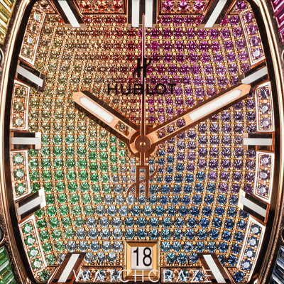 2025 HUBLOT BIG BANG KING GOLD RAINBOW 39MM 665.OX.9910.LR.0999