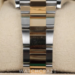 2021 ROLEX SKYDWELLER OYSTER TWO TONE YELLOW GOLD AND STEEL BLACK DIAL 42MM 326933