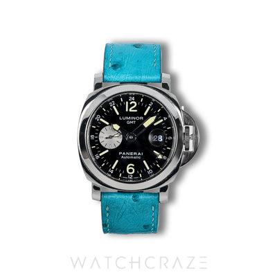 2010 PANERAI LUMINOR GMT BLACK DIAL 44MM PAM00088