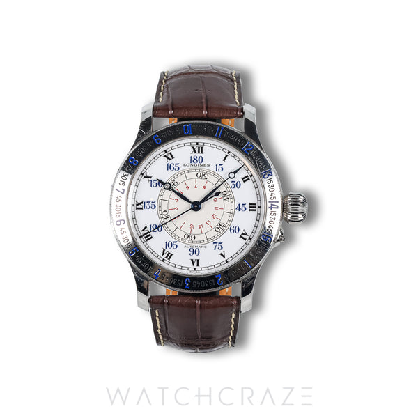 LONGINES LINDERGH HOUR ANGLE 47MM L2.678.4.11.0
