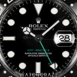 2008 ROLEX GMT MASTER II GREEN ARROW 40MM 116710LN