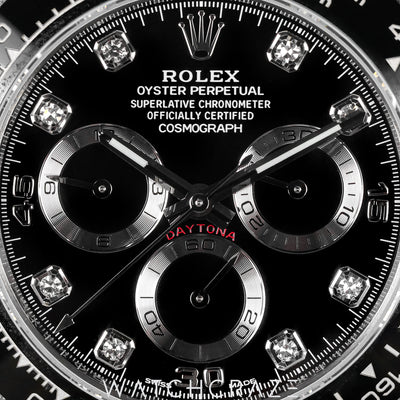 2021 ROLEX COSMOGRAPH DAYTONA WHITE GOLD DIAMOND MARKERS 40MM 116519LN