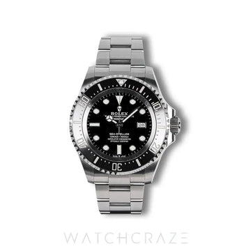 2023 ROLEX SEA-DWELLER DEEPSEA BLACK DIAL 44MM 126660