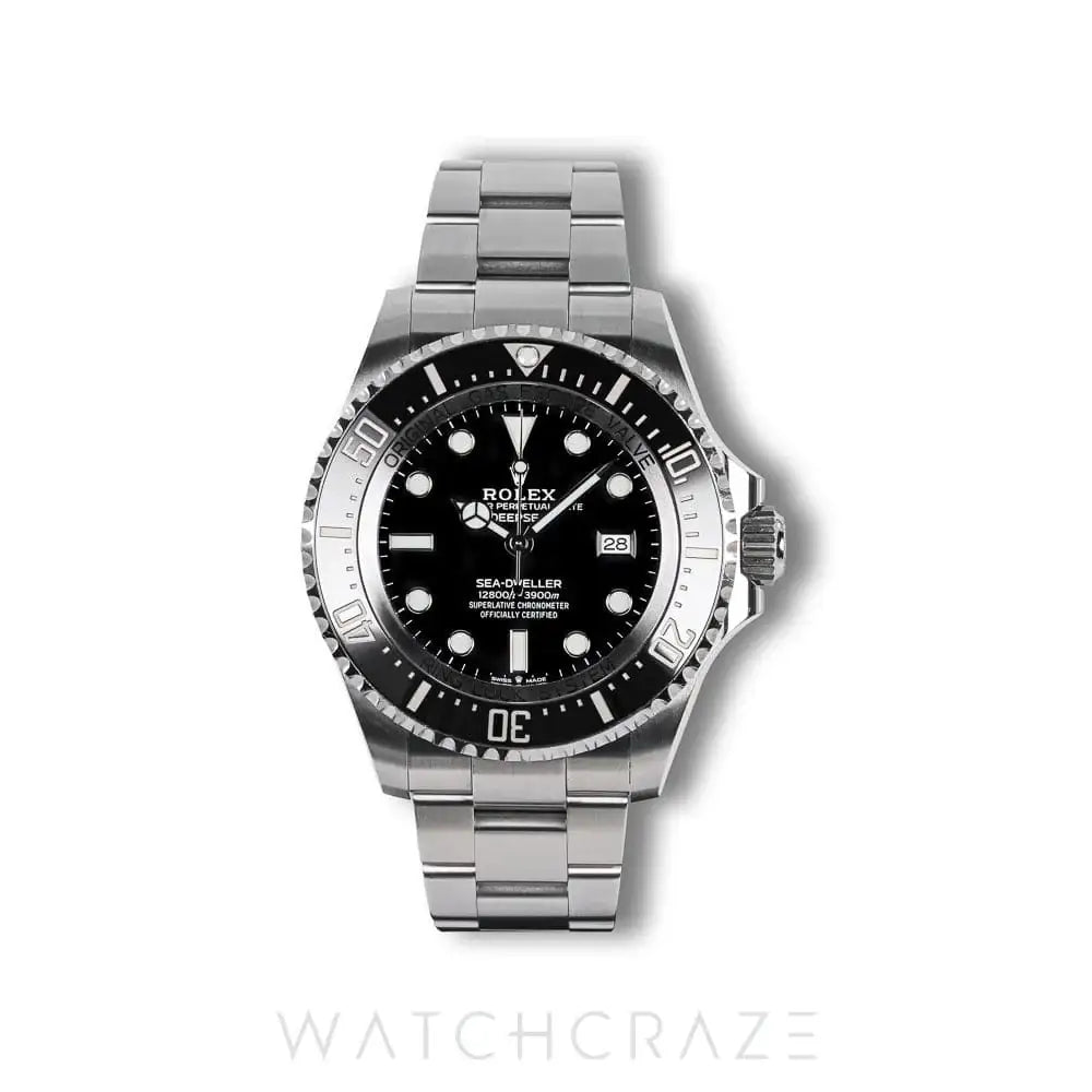 2023 ROLEX SEA-DWELLER DEEPSEA BLACK DIAL 44MM 126660