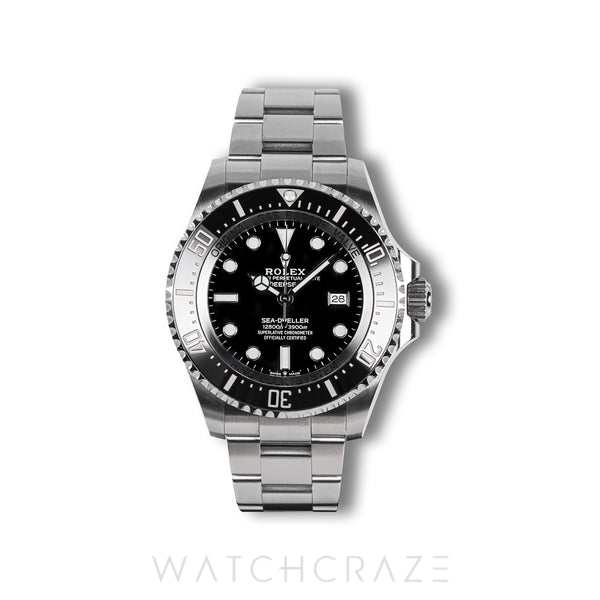 2022 ROLEX SEA-DWELLER DEEPSEA BLACK DIAL 44MM 126660