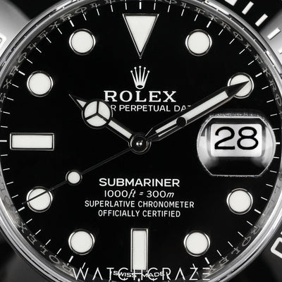 2019 ROLEX SUBMARINER DATE BLACK DIAL 40MM 116610LN