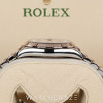 2024 ROLEX DATEJUST TWO TONE ROSE GOLD AND STEEL GREY DIAL 36MM 126231