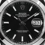 2020 ROLEX DATEJUST BLACK DIAL 41MM 126300