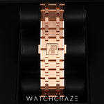 2025 AUDEMARS PIGUET ROYAL OAK ROSE GOLD BLUE DIAL 41MM 15510OR.OO.1320OR.03