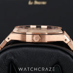 2025 AUDEMARS PIGUET ROYAL OAK ROSE GOLD BLUE DIAL 41MM 15510OR.OO.1320OR.03