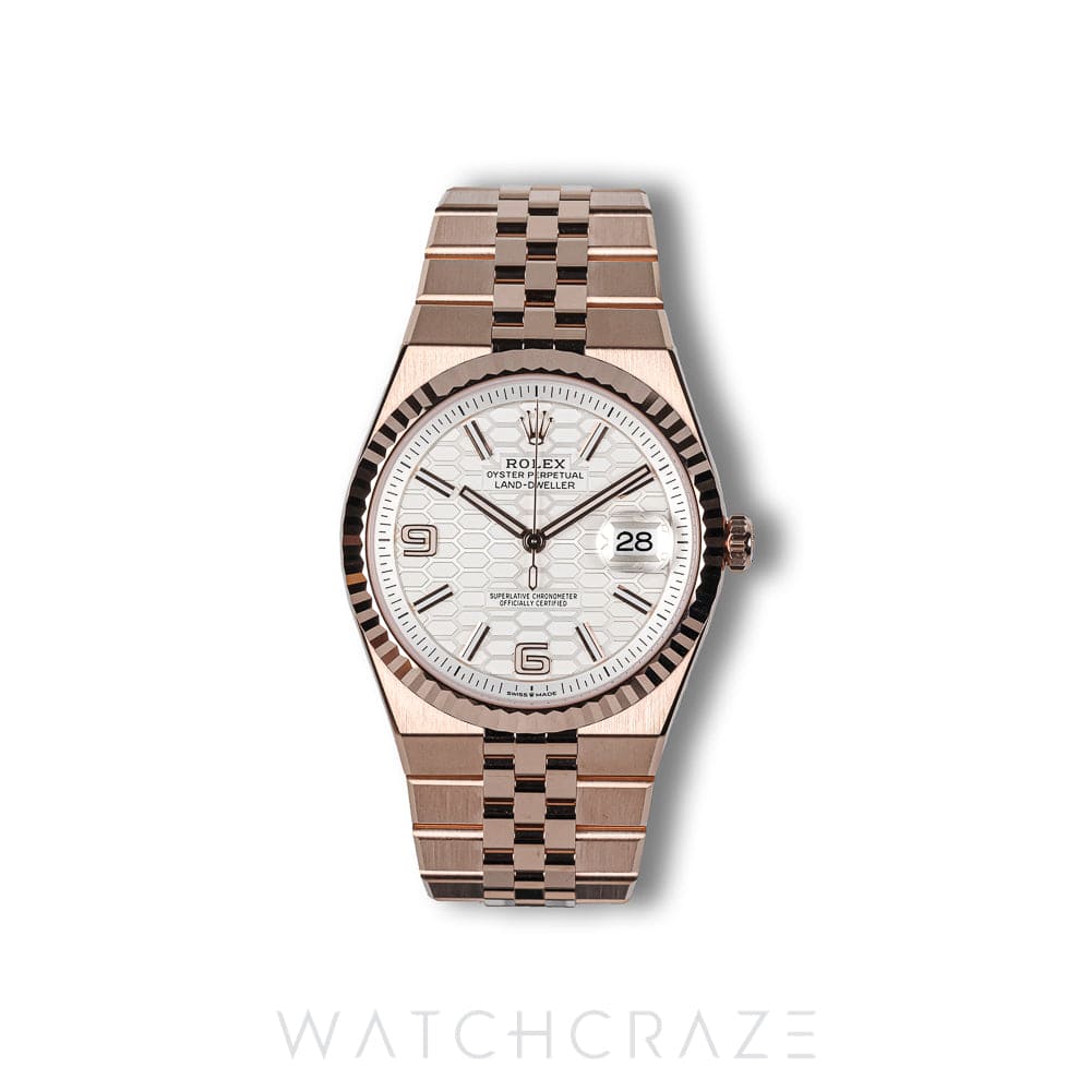 2026 ROLEX LAND-DWELLER ROSE GOLD 40MM 127335
