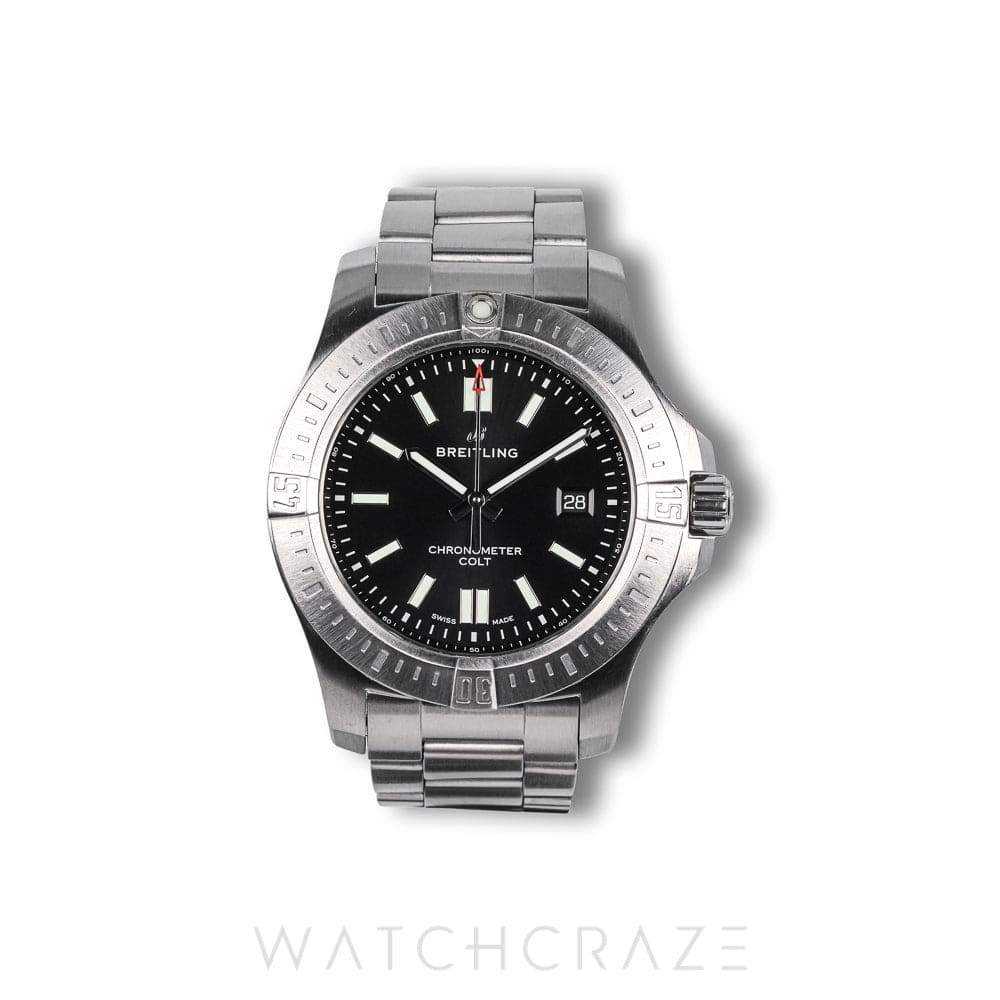 2019 BREITLING COLT AUTOMATIC BLACK DIAL 44MM A17388101B1A1