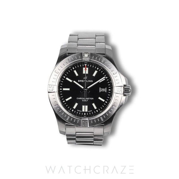 2019 BREITLING COLT AUTOMATIC BLACK DIAL 44MM A17388101B1A1