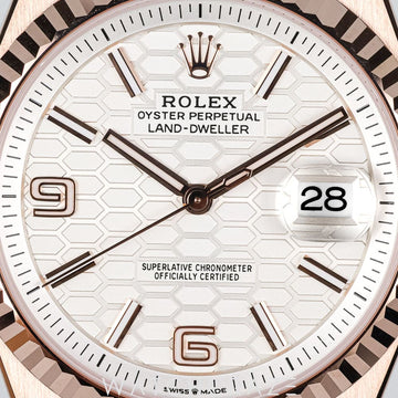 2026 ROLEX LAND-DWELLER ROSE GOLD 40MM 127335