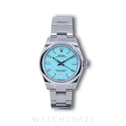 2023 ROLEX OYSTER PERPETUAL TIFFANY TURQUOISE DIAL 31MM 277200