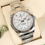2023 ROLEX SKYDWELLER WHITE DIAL 42MM 326934