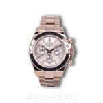 ROLEX COSMOGRAPH DAYTONA ROSE GOLD SUNDUST DIAL 40MM 116505
