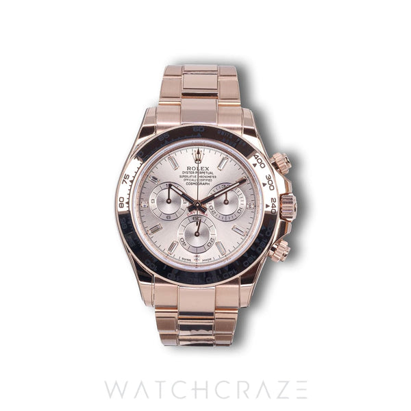 ROLEX COSMOGRAPH DAYTONA ROSE GOLD SUNDUST DIAL 40MM 116505