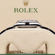 2023 ROLEX DATEJUST BLUE FLORAL MOTIF DIAL 31MM 278274