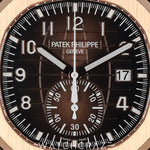 2025 PATEK PHILIPPE AQUANAUT CHRONOGRAPH ROSE GOLD BROWN DIAL 42MM 5968R