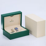 2023 ROLEX DATEJUST BLUE FLORAL MOTIF DIAL 31MM 278274