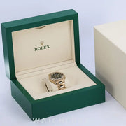 2020 ROLEX DAYTONA YELLOW GOLD GREEN DIAL 'JOHN MAYER' 40MM 116508