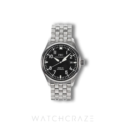 2009 IWC PILOT MARK XVI BLACK DIAL 39MM IW325504