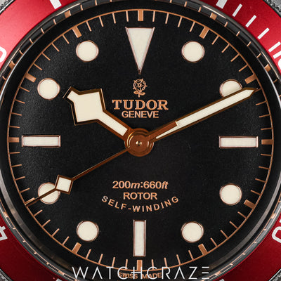 2015 TUDOR BALCK BAY HERITAGE BLACK DIAL 41MM 79220R