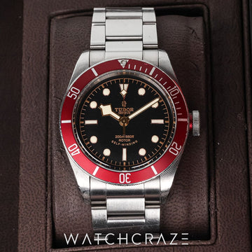 2015 TUDOR BLACK BAY HERITAGE BLACK DIAL 41MM 79220R