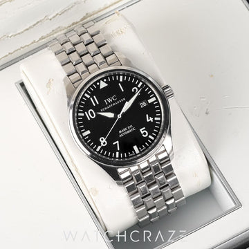 2009 IWC PILOT MARK XVI BLACK DIAL 39MM IW325504