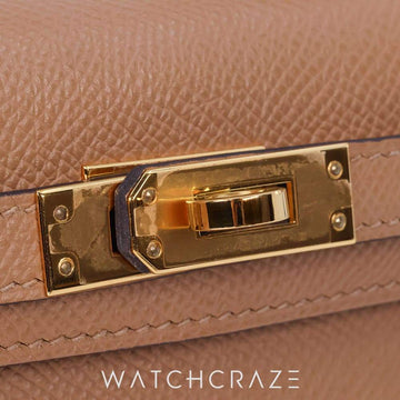 2022 HERMES MINI KELLY CHAI VEAU EPSOM
