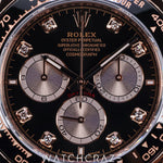 2025 ROLEX DAYTONA COSMOGRAPH ROSE GOLD BLACK DIAL 40MM 126515LN