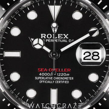 2024 ROLEX SEA-DWELLER BLACK DIAL 43MM 126600