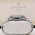 2019 PATEK PHILIPPE NAUTILUS ANNUAL CALENDAR MOON PHASE GREY DIAL 40MM 5726/1A-001